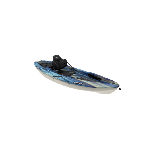 PELICAN KAYAKS SENTINEL 100X EXO SIT ON KAYAK NITE WAVE LIGHT GRAY