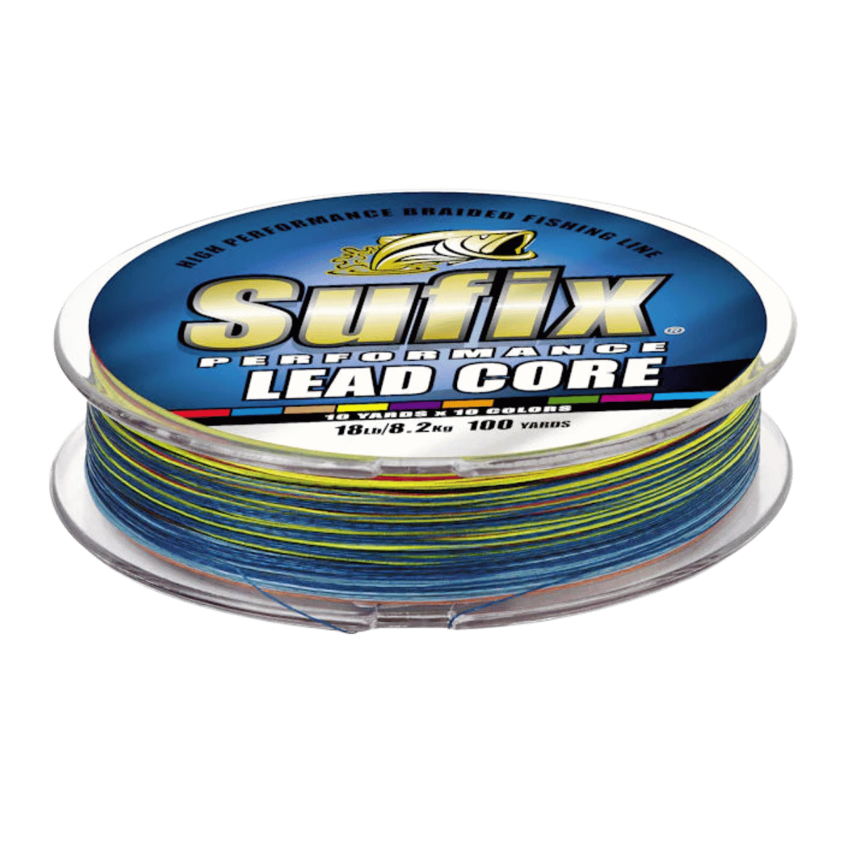 SUFIX PERFORMANCE LEAD CORE FISHING LINE 100YD – 18 LBS - METERED