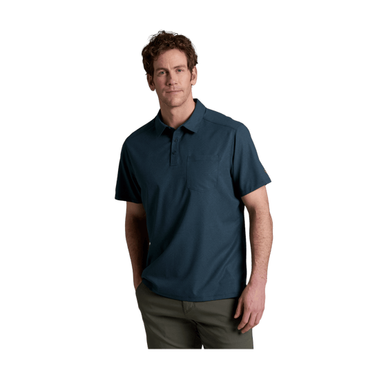 KUHL MEN'S PERSUADR POLO - MIDNIGHT TIDE