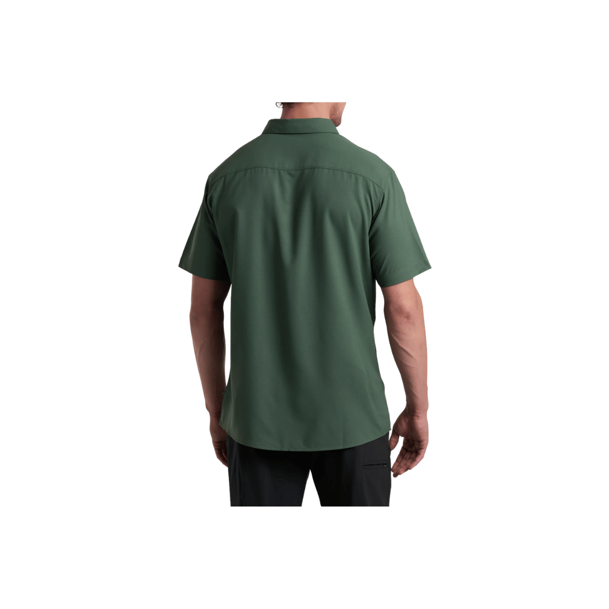 KUHL MEN'S PERSUADR SHORT SLEEVE - CYPRESS - BACK VIEW