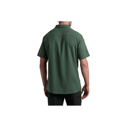 KUHL MEN'S PERSUADR SHORT SLEEVE - CYPRESS - BACK VIEW
