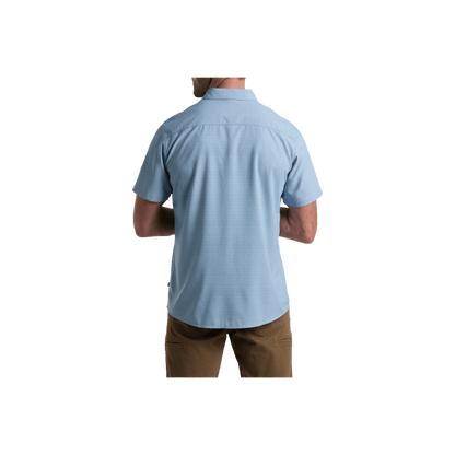 KUHL MEN'S PERSUADR SHORT SLEEVE - GLACIER - BACK VIEW