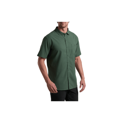 KUHL MEN'S PERSUADR SHORT SLEEVE - CYPRESS - FRONT VIEW