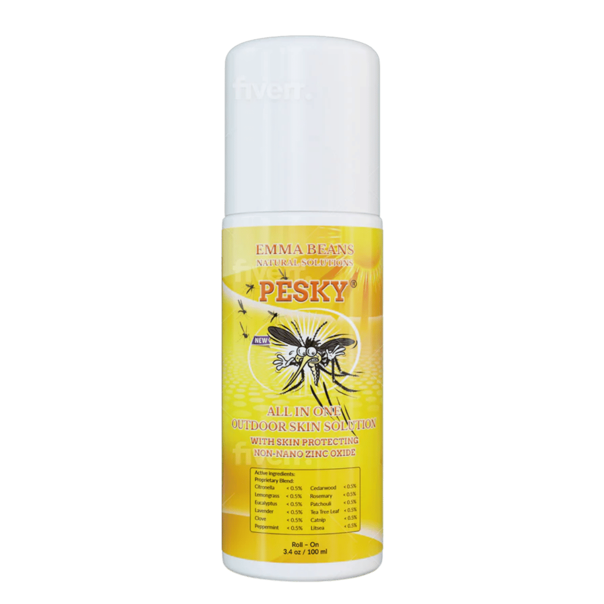 PESKY BUG AWAY ALL IN ONE OUTDOOR SKIN SOLUTION SUN ROLLON 100ML - 3.4OZ