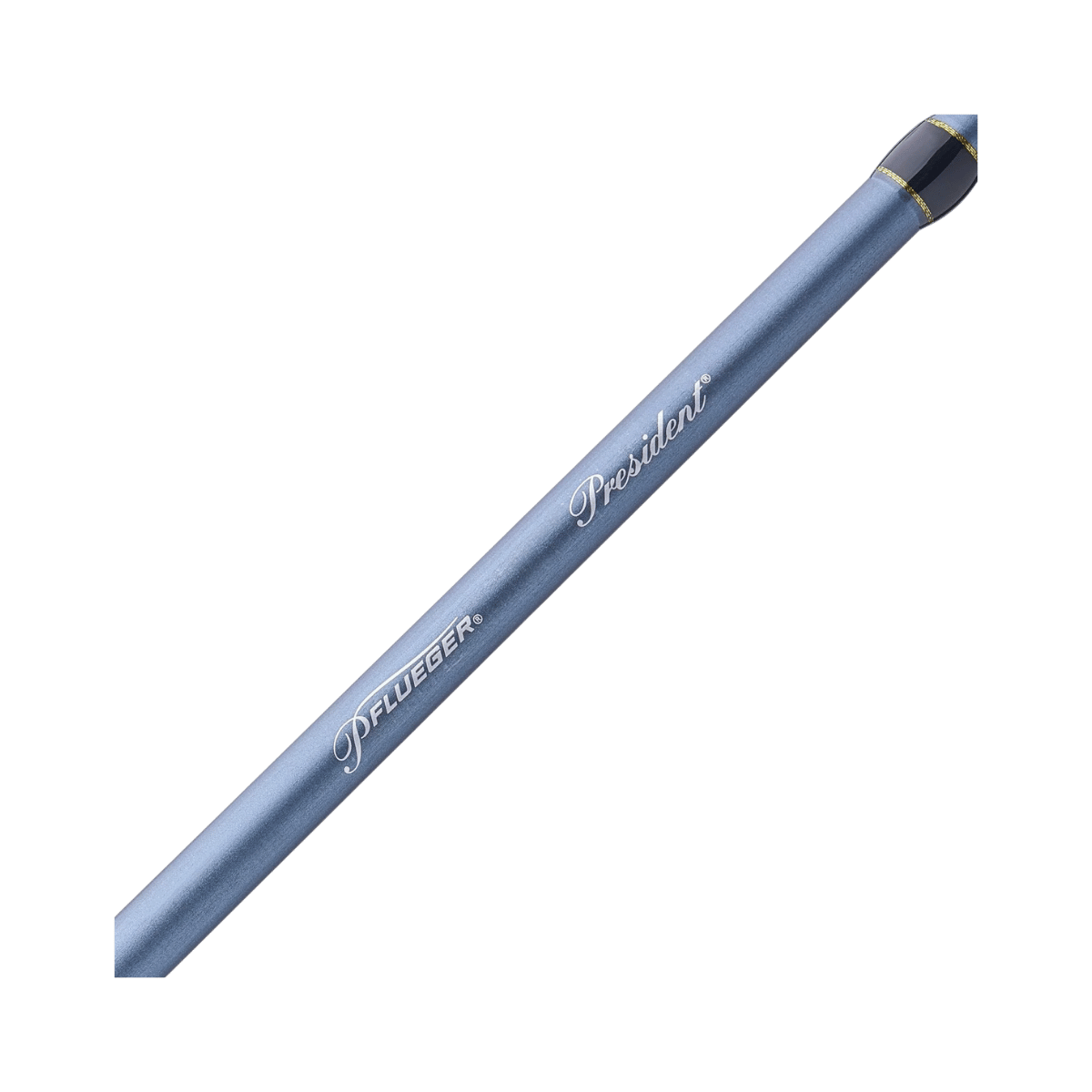 PFLUEGER PRESIDENT CASTING ROD 6'6, 7', MEDIUM HEAVY, MEDIUM, FULL ROD VIEW, ROD BLANK