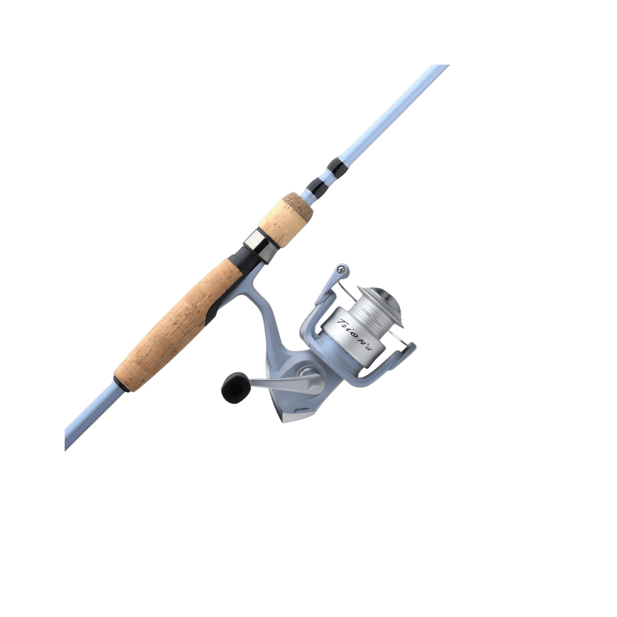 PFLUEGER TRION LE SPINNING COMBO 6'6 MEDIUM, BAITCASTING REEL, LOGO