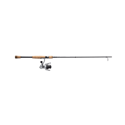 PFLUEGER TRION SPINNING COMBO 6' 6" M F 2PC, FULL ROD VIEW