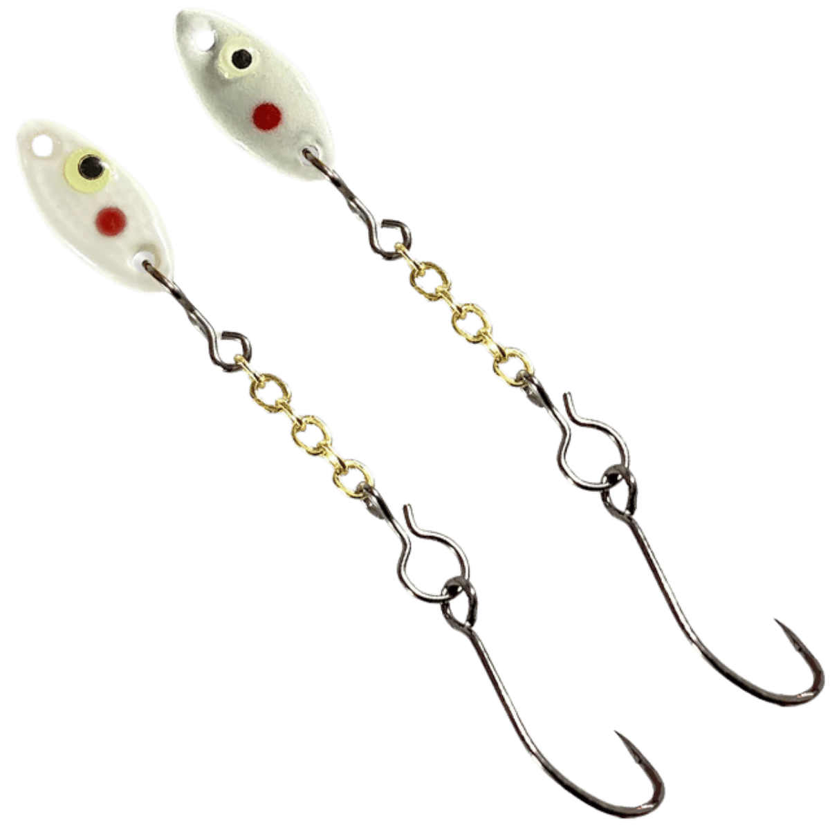 PK LURES METIGOSHE RIG 1/32 OZ TUNGSTEN WHITE