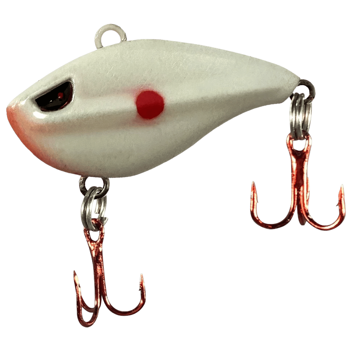 PK LURES MINI RATTL'R - RED DOT GLOW