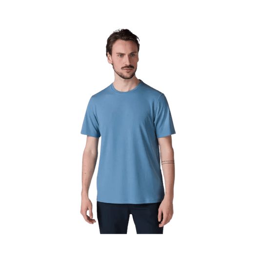 ROSSIGNOL MEN'S PLAIN TEE S/S BLUE YONDER