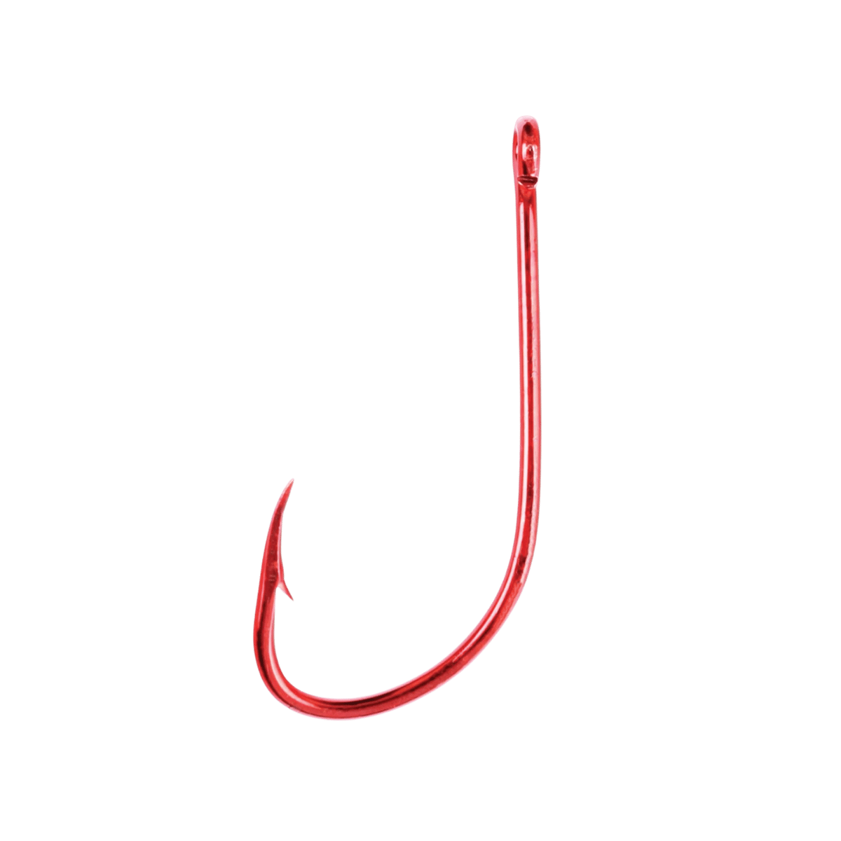 EAGLECLAW PLAIN SHANK 10PK STANDARD RED SIZE 4