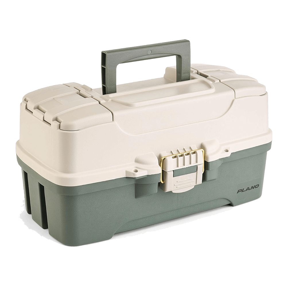 PLANO THREE-TRAY TACKLE BOX KIT FOR BASS, CATFISH, or PANFISH