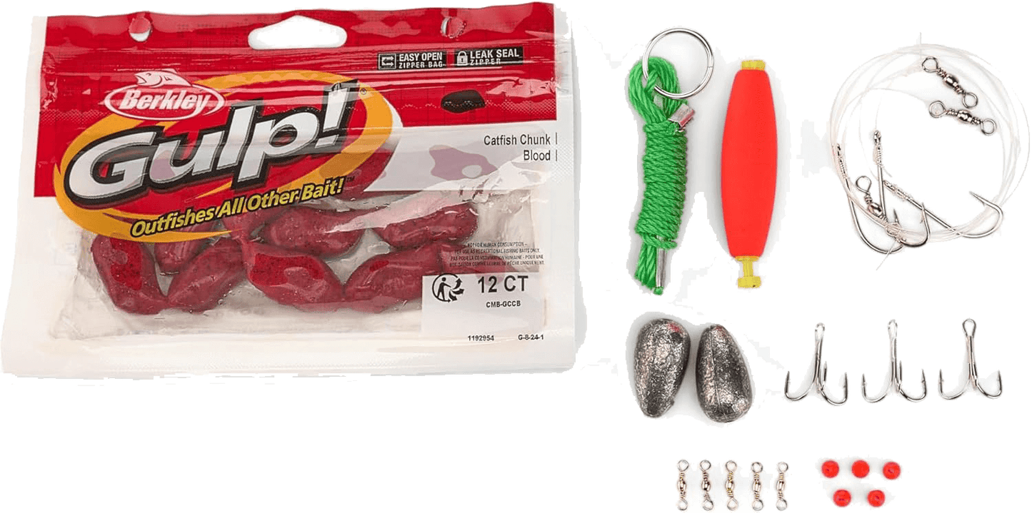 PLANO THREE-TRAY TACKLE BOX KIT FOR BASS, CATFISH, or PANFISH