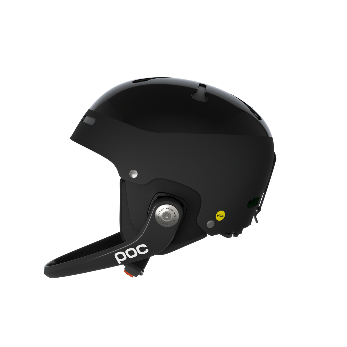 POC ARTIC SL MIPS SKI HELMET - URANIUM BLACK - LEFT SIDE VIEW