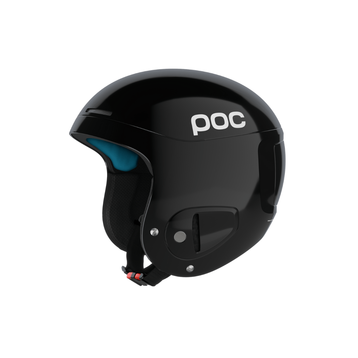 POC SKULL X SPIN HELMET - BLACK - LEFT SIDE VIEW