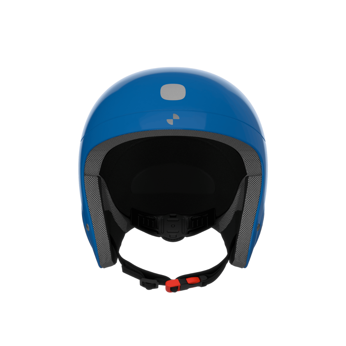 POC POCITO SKULL JUNIOR HELMET - FLUOR BLUE - FRONT VIEW