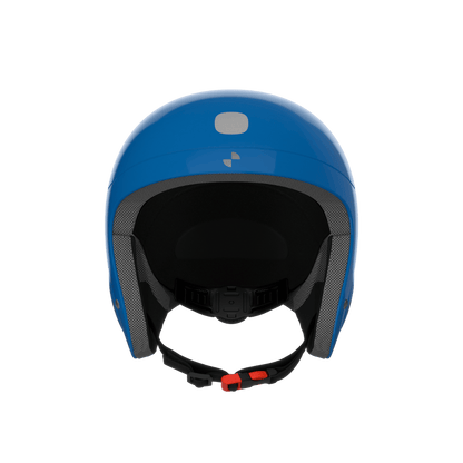 POC POCITO SKULL JUNIOR HELMET - FLUOR BLUE - FRONT VIEW