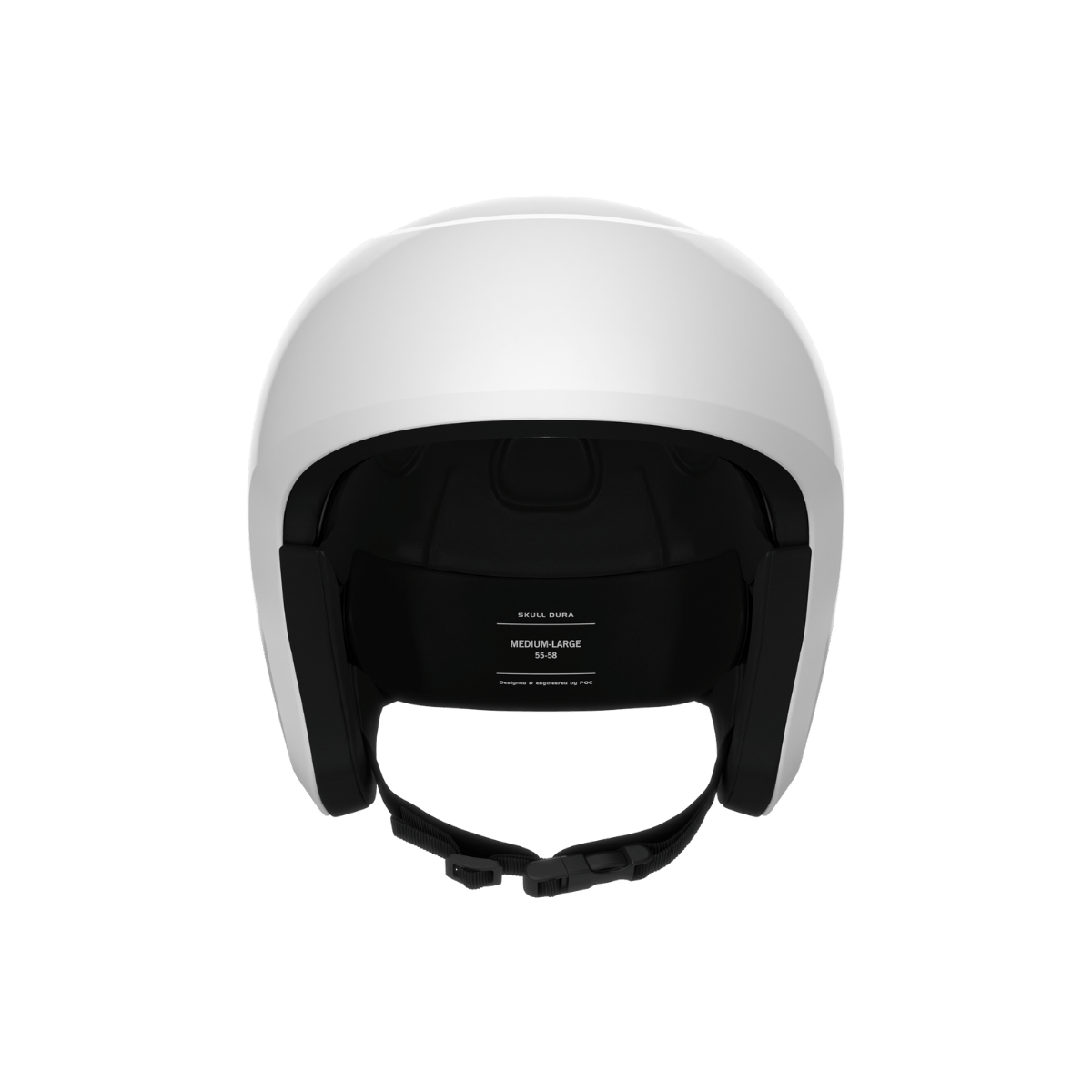 POC SKULL DURA JUNIOR SKI HELMET - HYDROGEN WHITE - FRONT VIEW