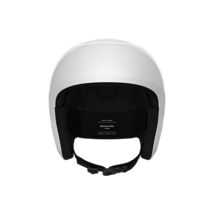 POC SKULL DURA JUNIOR SKI HELMET - HYDROGEN WHITE - FRONT VIEW