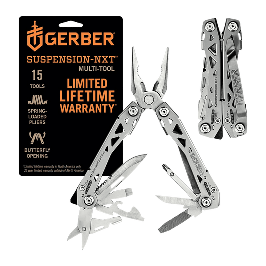GERBER SUSPENSION NXT POCKET CLIP MTI - SILVER