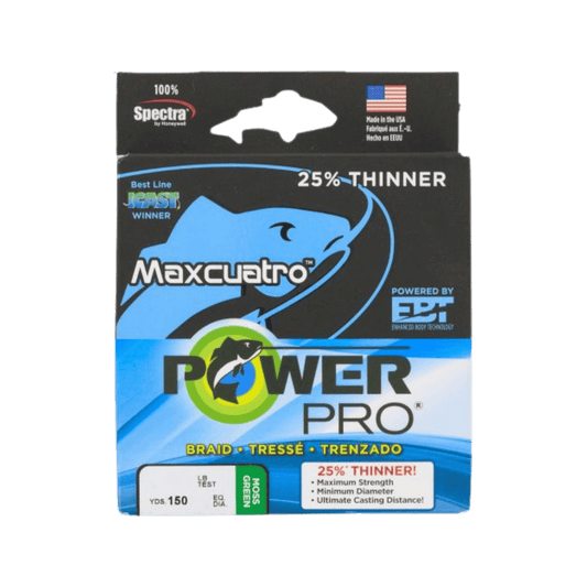 POWER PRO MAXCUATRO 150YD 50 LBS MOSS GREEN IMAGE