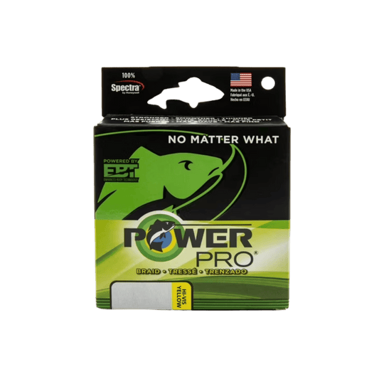 POWER PRO SPECTRA BRAID 150YD 15 LBS HI VIS YELLOW 