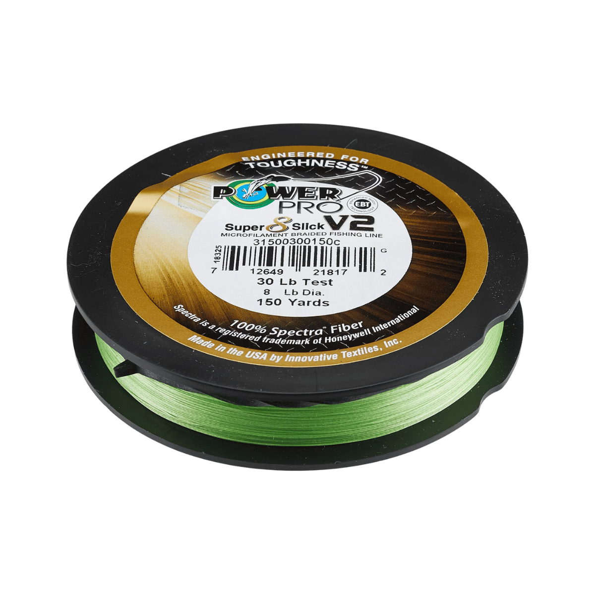 POWER PRO SUPER SLICK V2 150YD 30LB AQUA GREEN IMAGE