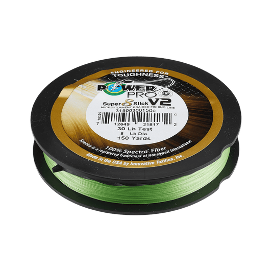 POWER PRO SUPER SLICK V2 150YD 30LB AQUA GREEN IMAGE