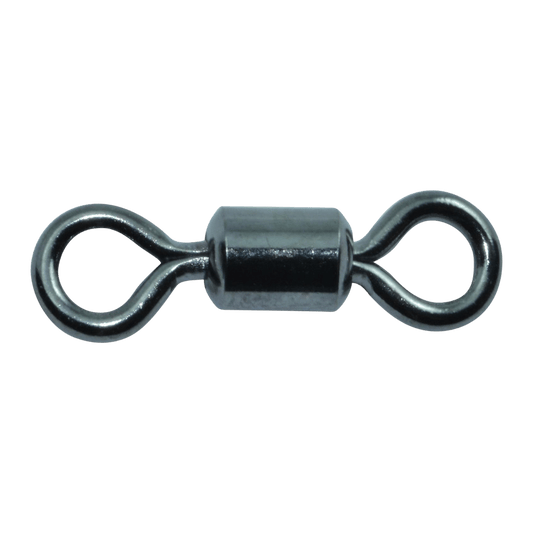 SPRO POWER SWIVELS 10PK - 230LB - BLACK