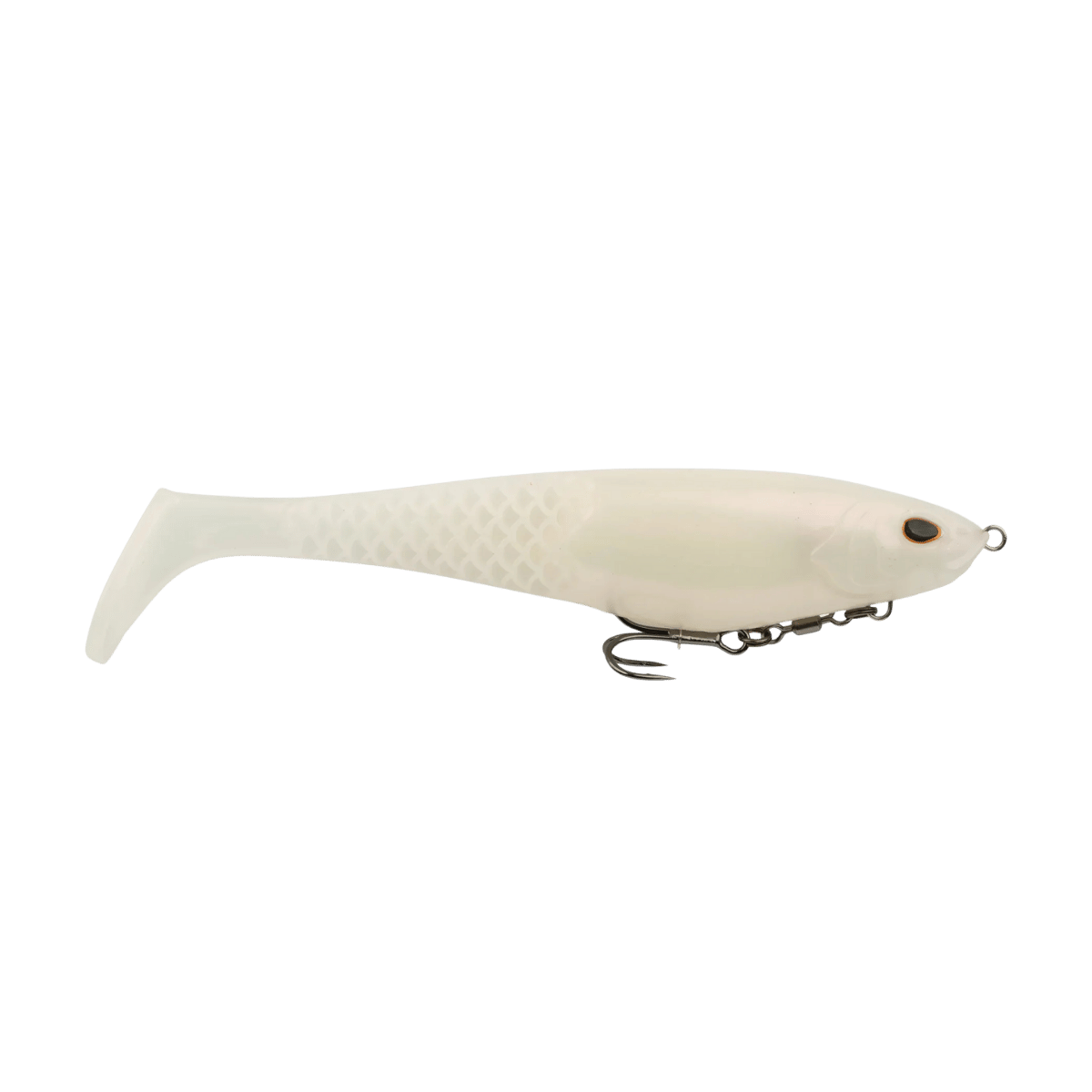 BERKLEY POWERBAIT CULLSHAD 6 IN – REALISTIC SWIMBAIT - ALBINO