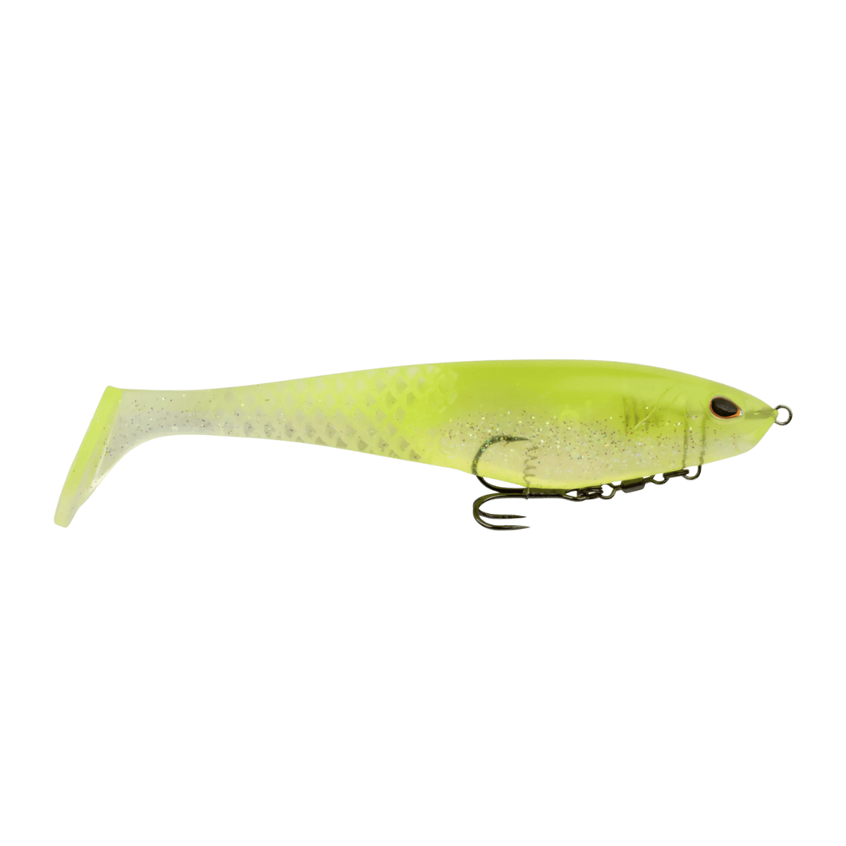 BERKLEY POWERBAIT CULLSHAD 6 IN – REALISTIC SWIMBAIT - LIME ICE