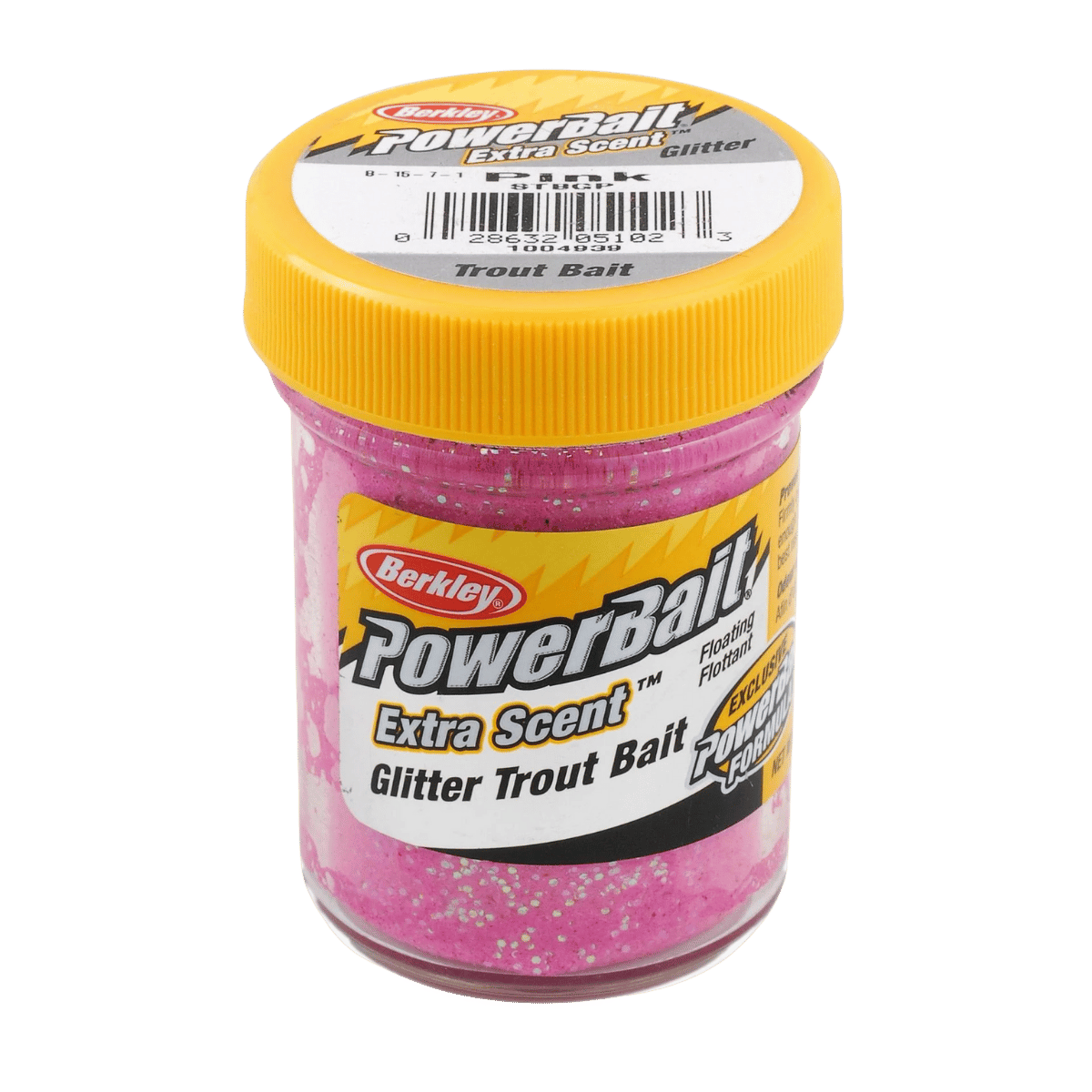 BERKLEY POWERBAIT GLITTER TROUT BAIT FISHING LURE 1-3/4OZ - PINK