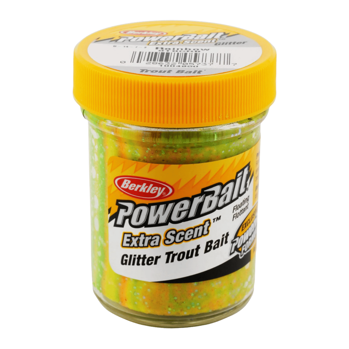 BERKLEY POWERBAIT GLITTER TROUT BAIT FISHING LURE 1-3/4OZ - RAINBOW
