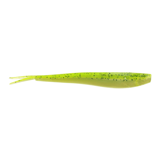 BERKLEY POWERBAIT MINNOW FISHING LURE 3 IN - CHARTREUSE SHAD