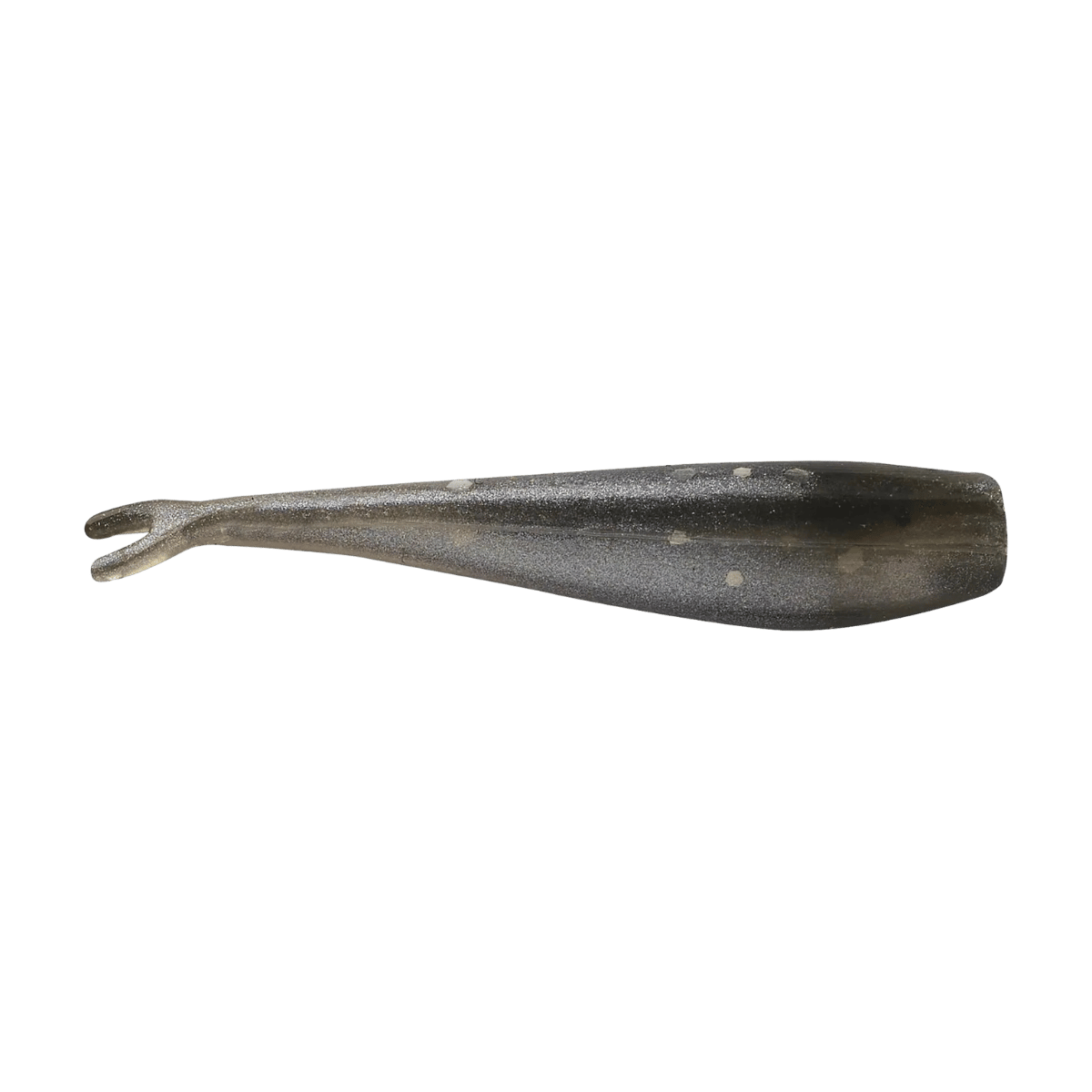 BERKLEY POWERBAIT MINNOW 1IN SCENTED BAIT - BLACK SHAD