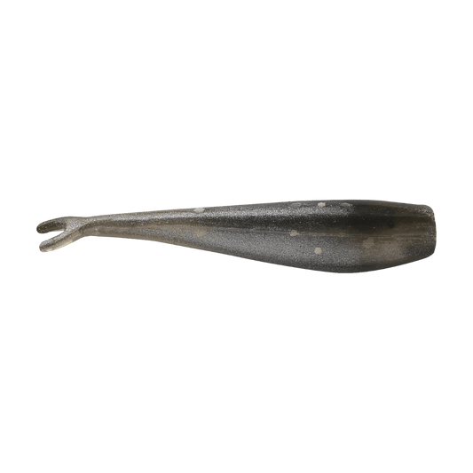 BERKLEY POWERBAIT MINNOW 1IN SCENTED BAIT - BLACK SHAD