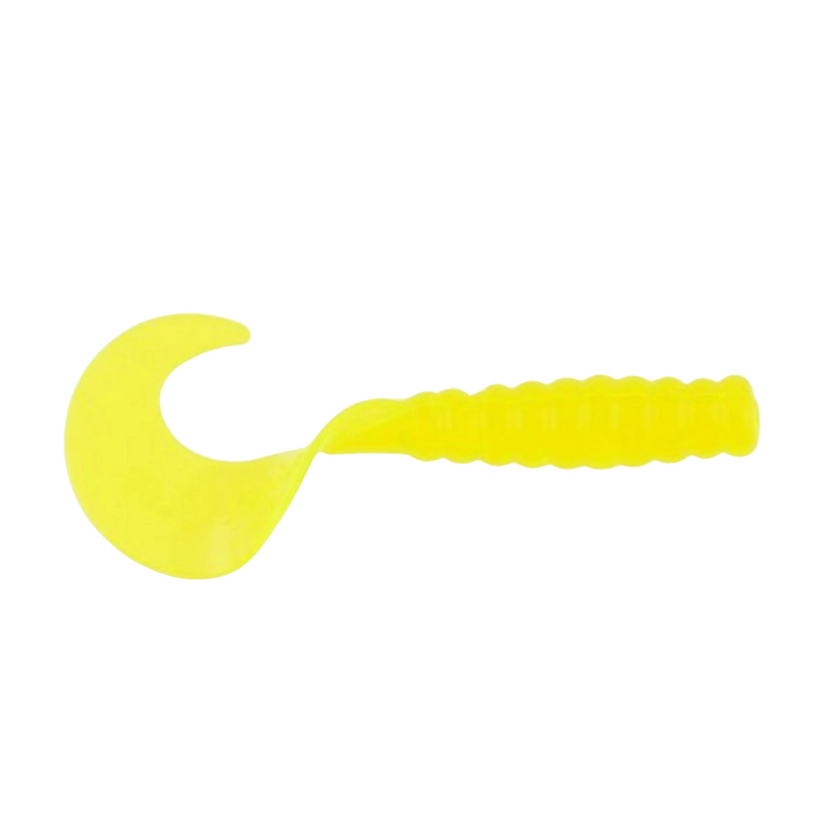 BERKLEY POWERBAIT POWER GRUBS FISHING LURE 2 IN - CHARTREUSE
