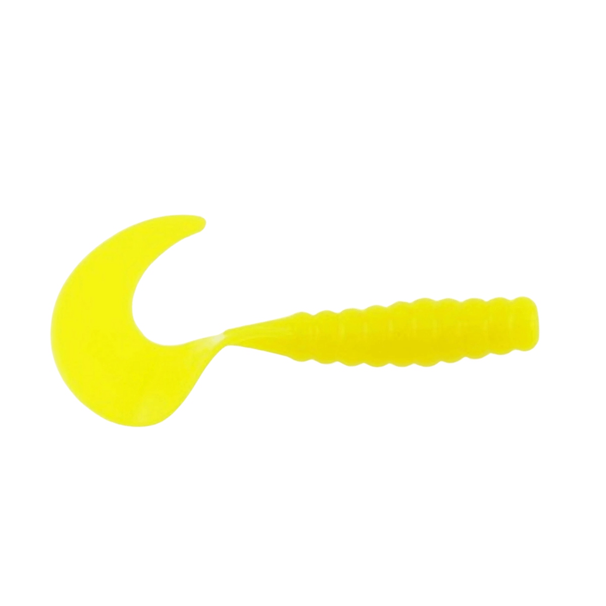 BERKLEY POWERBAIT POWER GRUBS FISHING LURE 2 IN  - YELLOW 