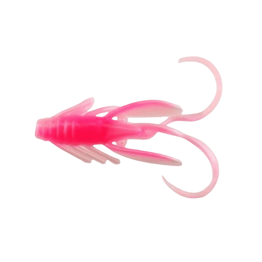 BERKLEY POWERBAIT POWER NYMPH FISHING LURE 1IN PINK SHAD