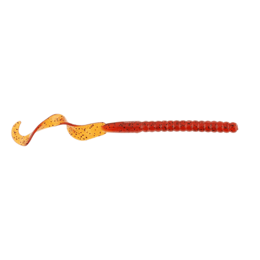 BERKLEY POWERBAIT POWER WORMS FISHING LURE 7 IN - PUMPKIN SEED