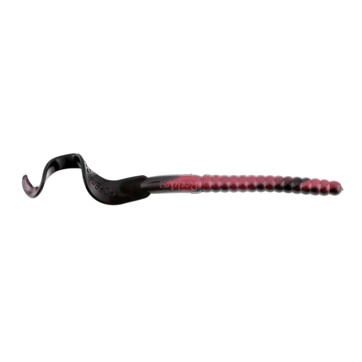 BERKLEY POWERBAIT POWER WORMS FISHING LURE 7 IN - RED SHAD