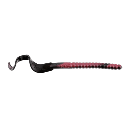 BERKLEY POWERBAIT POWER WORMS FISHING LURE 10 IN - RED SHAD