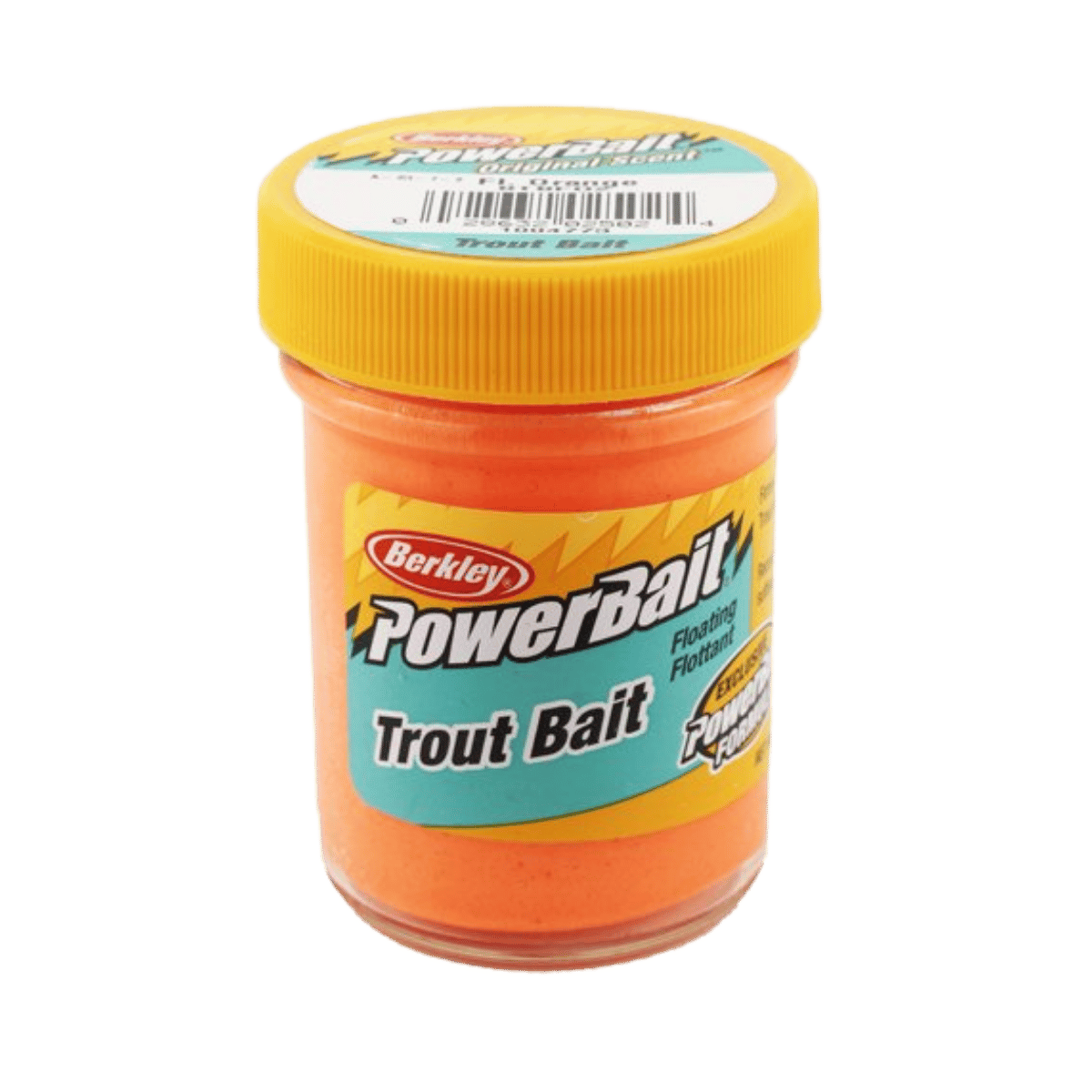BERKLEY POWERBAIT TROUT BAIT FISHING LURE 1/8OZ - FLUORESCENT ORANGE