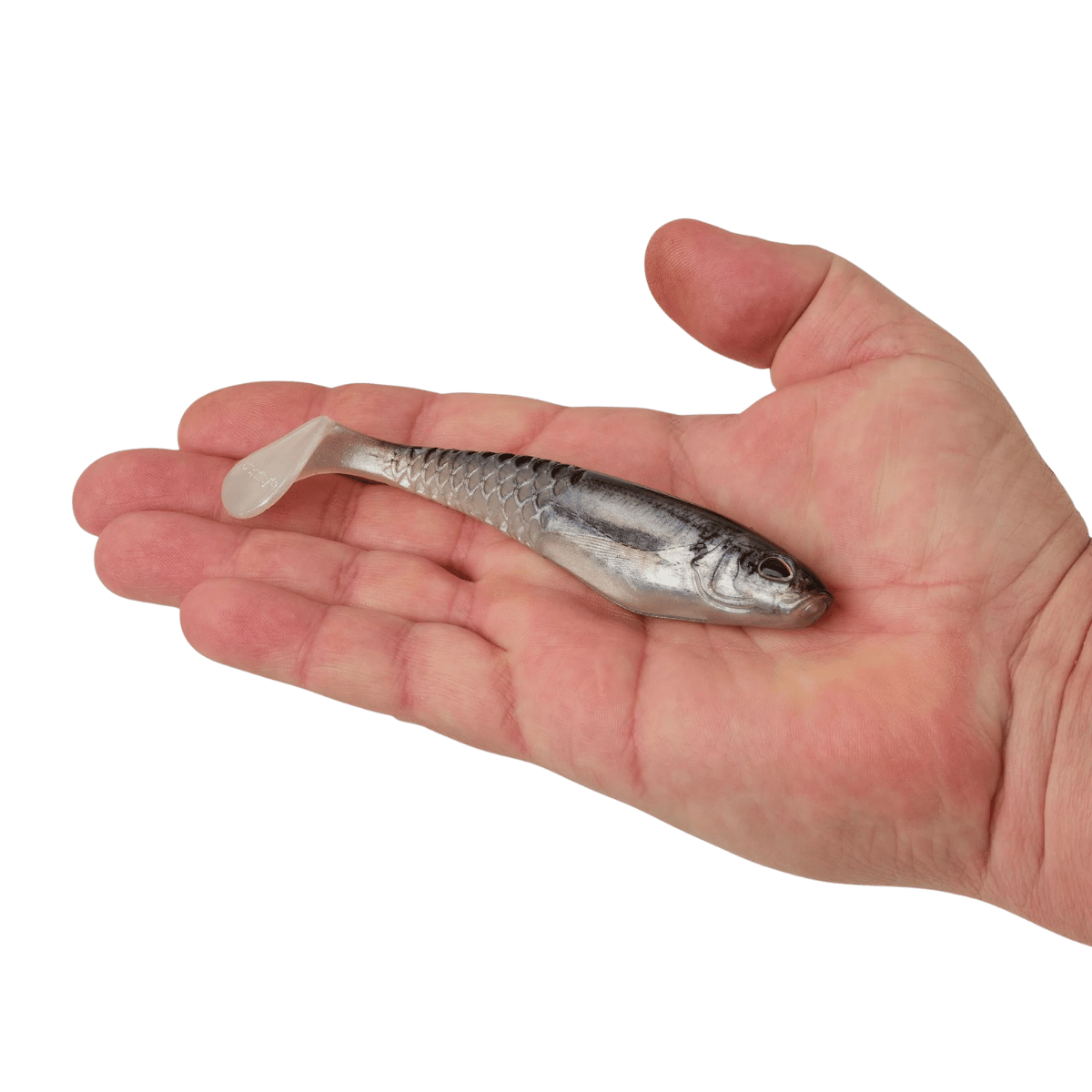BERKLEY POWERBAIT CULLSHAD 6IN UNRIGGED SWIMBAIT - HD GIZZARD SHAD ON HAND