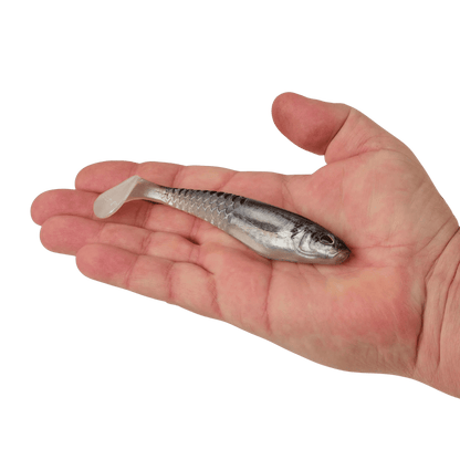 BERKLEY POWERBAIT CULLSHAD 6IN UNRIGGED SWIMBAIT - HD GIZZARD SHAD ON HAND