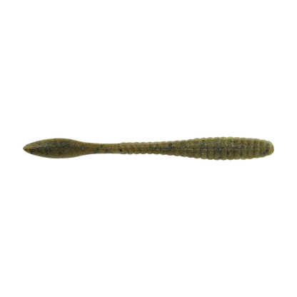 BERKLEY POWERBAIT MAXSCENT FLAT WORM FISHING LURE - GREEN PUMPKIN WATERMELON