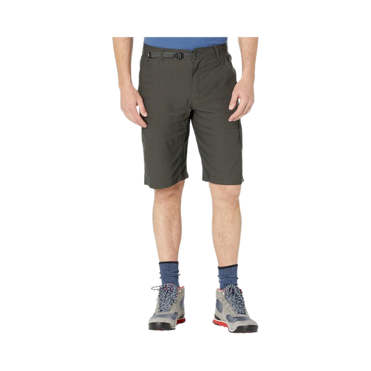 PRANA STRETCH ZION SHORT II 10" DARK IRON