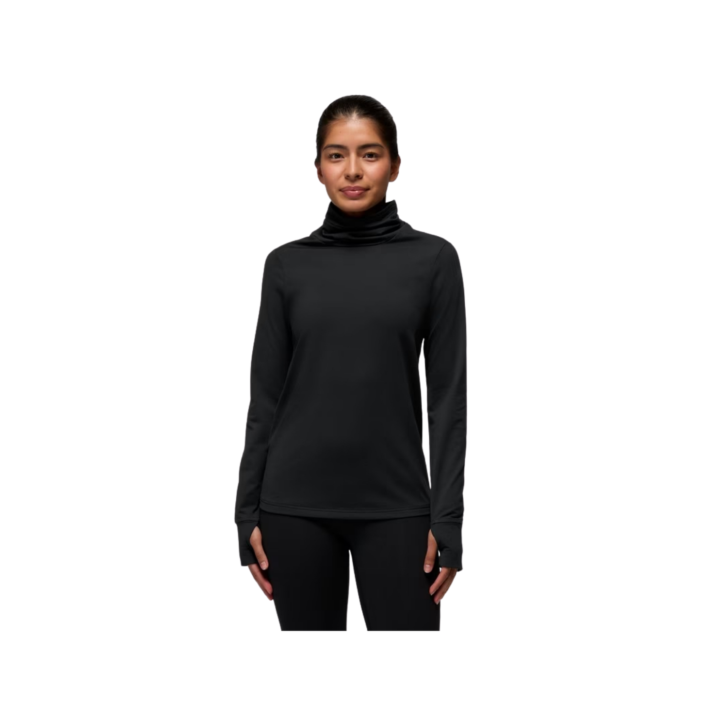 PRANA W ICE FLOW LONG SLEEVE BLACK