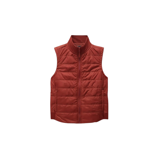 PRANA W ICE FLOW INS VEST PIKES RED