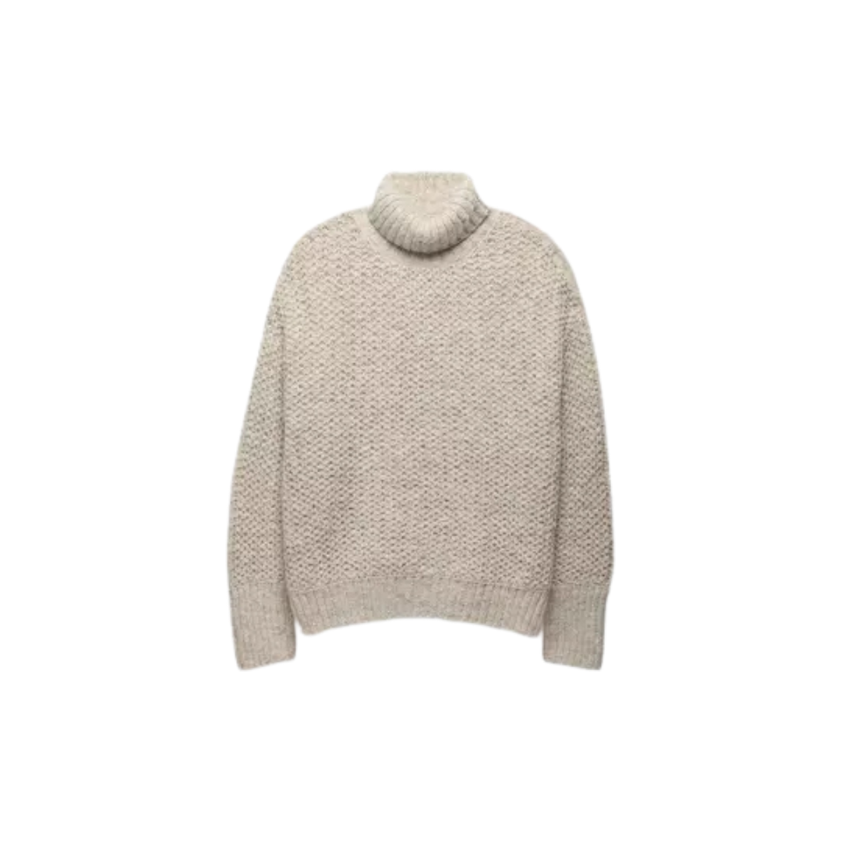 PRANA W LEAVENWORTH TURTLENECK BEACH PEBBLE
